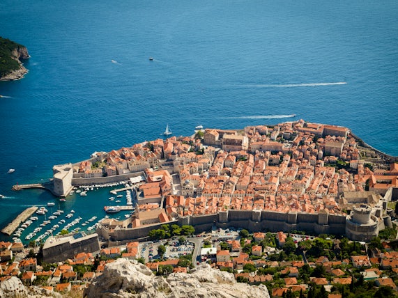 Dubrovnik from the hill