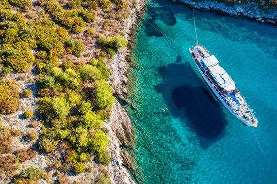 Beautiful swim spot in Croatia