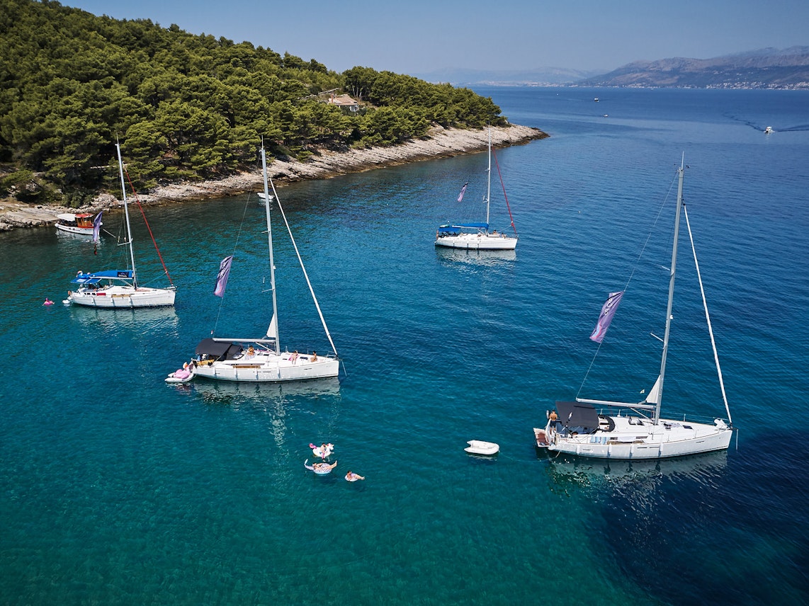 charter a sailboat in croatia